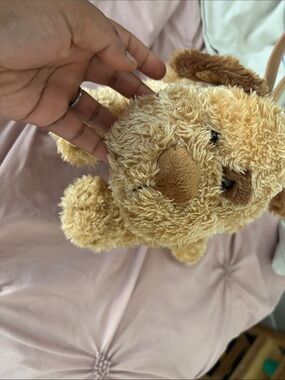 Plush Teddy Bear Handbag - Light Brown